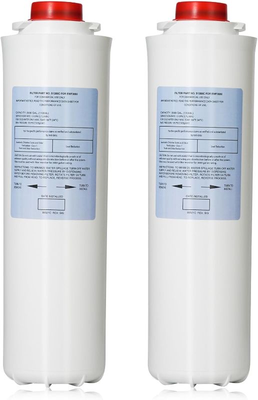 Photo 1 of 
51300C Replacement for EWF3000?No Chip?, 2 Packs 51300C Water Filters Replacement Large Capacity 3000 Gallon, 51300C Replacement EWF3000 for 51300C ERF750,...
