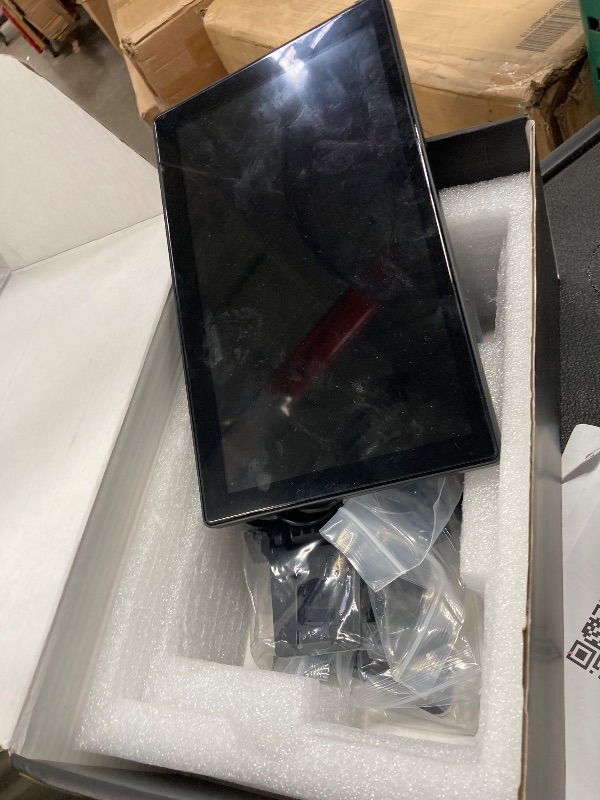 Photo 1 of **missing parts**Wireless CarPlay Screen - 9'' Portable Car Stereo with 4K Dash Cam, 1080P Backup Camera, Satellite Radio, Apple CarPlay & Android Auto, GPS Navigation/AirPlay/Voice Control.Not memory.