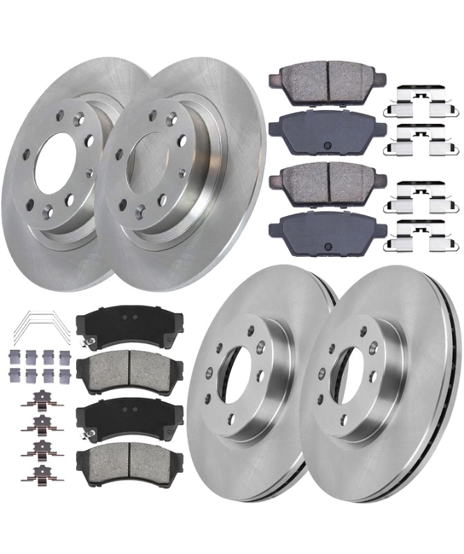 Photo 1 of 11.77" Front and 11.02" Rear Brake Kit Replacement
