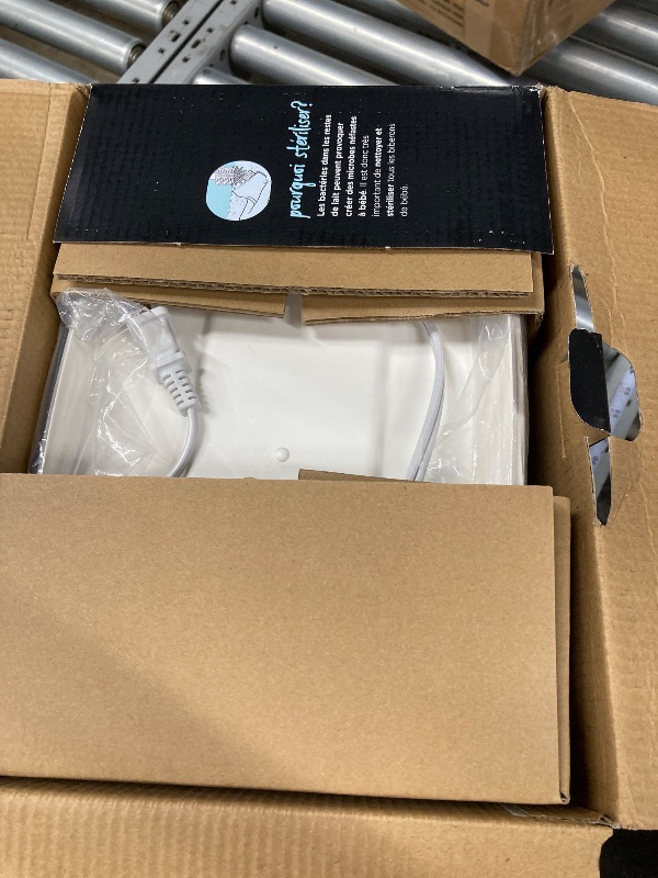 Photo 1 of **PARTS ONLY**Tommee Tippee Steridryer Electric Steam Sterilizer and Dryer, White, for Baby Bottles and Feeding Accessories, Kills Viruses* and 99.9% of Harmful Microbes