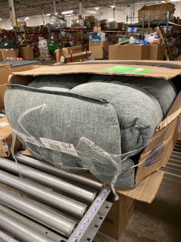 Photo 1 of ***(PART ONLY -SELLING AS IS PARTS ONLY)*** 
JONPONY Manual Recliner Chair with Heat Therapy and Massage Function, Heavy Duty Reclining Mechanism Massage Chair, Elderly Single Rocker Sofa with Cup Holders for Bedroom Home Theater,Grey