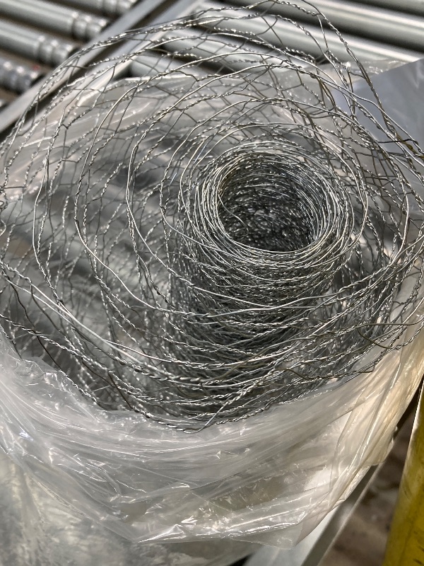 Photo 1 of ***(USED, NOT IN BOX)***
Chicken Wire 13.7 in x ???in Poultry Wire Netting Hexagonal Galvanized Mesh Garden Fence Barrier for Craft Projects, Pet Rabbit Chicken Fencing