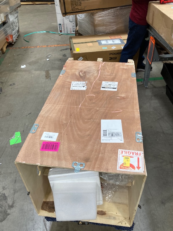 Photo 1 of 1500W Electric Bone Saw Machine, 0.8-5.9 Inch Cutting Thickness, 2.6 HP Frozen Meat Cutter 110V Commercial Bandsaw, 20x15in Table Sawing for Fish Trotter Beef, Stainless Steel,with 6 Saw Blades