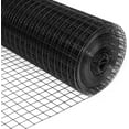 Photo 1 of 48'' x 100' 1/2inch Hardware Cloth 19 Gauge Black Vinyl Coated Welded Fence Mesh for Home and Garden Fence and Home Improvement Project (48'' x 100')
