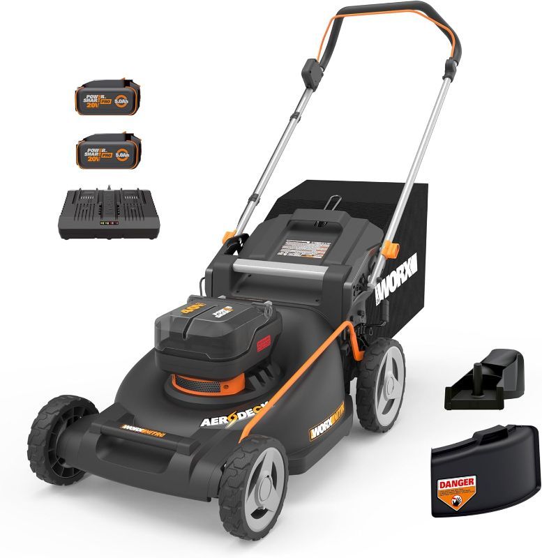 Photo 1 of  Cordless Lawn Mower w/Aerodeck & Intellicut, Brushless Electric Mower 