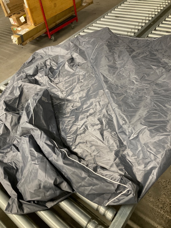 Photo 1 of ***MISSING PIECES -SELLING AS IS ONLY*** 
Gasadar Patio Furniture Cover, 1-Piece Outdoor Furniture Cover Waterproof for Patio Loveseat, 600D Heavy Duty, Grey