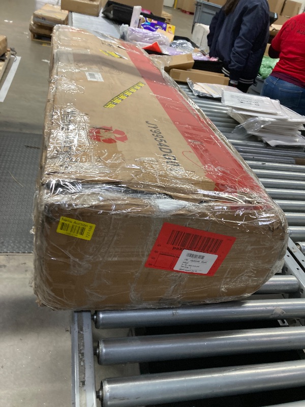 Photo 1 of ***(DAMAGE -PARTS ONLY -SELLING AS IS )***
Queen Size Lift Up Storage Bed Frame, Height Adjustable Storage Headboard with Charging Station, LED Lights Upholstered Platform Bed, Wooden Slat Support, No Box Spring Needed, Noise-Free, Dark Grey