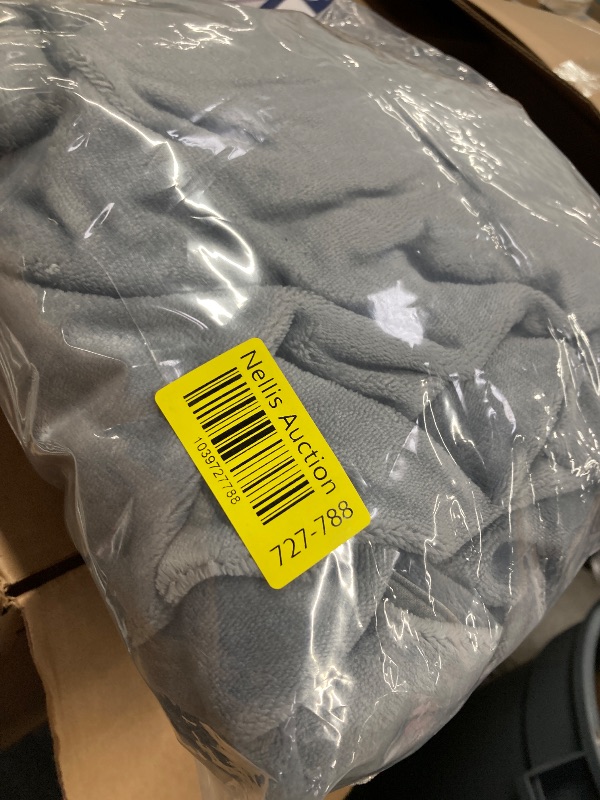 Photo 1 of +++DIFFERENT COLOR+++STARLENGET Grounding Blanket for for Bed Sleeping Therapy, Pain Relief,Imrpoving eep. Grounded Throw Kit, Conductive Silver Fiber Blanket. Grounding Cord Included 80 x 55 Inch Throw