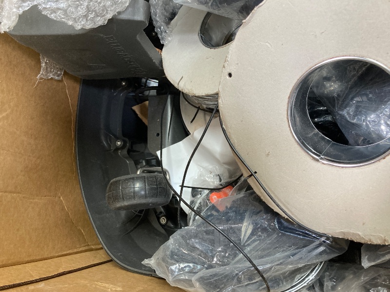Photo 1 of ***(SELLING AS PARTS ONLY -DAMAGED)***   Husqvarna Automower 430XH Robotic Lawn Mower with GPS Assisted Navigation, Automatic Lawn Mower with Self Installation, Ultra-Quiet Smart Mowing Tech for Medium to Large Yards (0.8 Acre) 967852945
