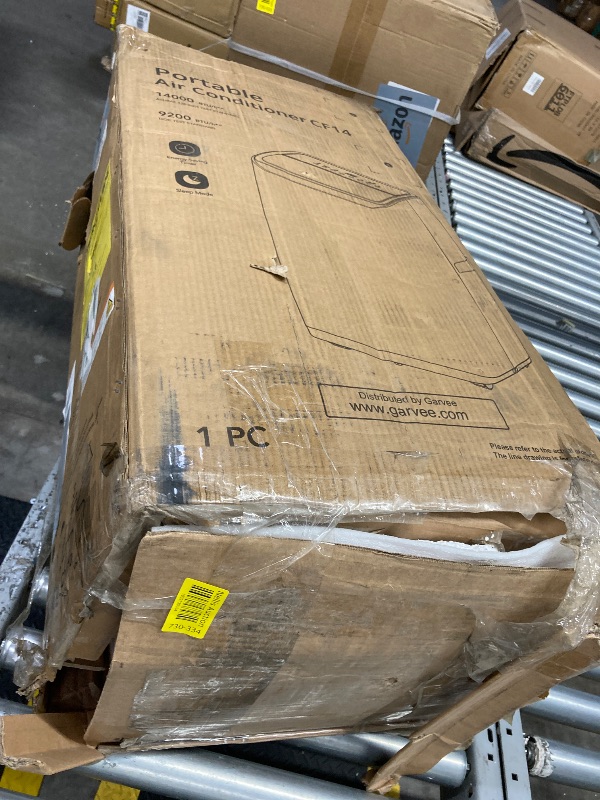 Photo 1 of 14,000 BTU Portable Air Conditioner Cools Up to 750 Sq.Ft, 3-IN-1 Quiet Portable AC Unit with Remote Control & Installation Kits for Large Room, Smart/Sleep Mode, Auto Swing, 24H Timer