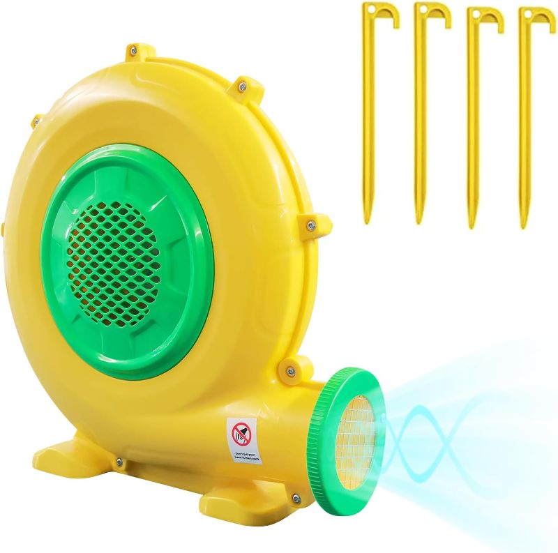 Photo 1 of  750W Blower FOR  Kids Water Park with 3 Long Water Slides
