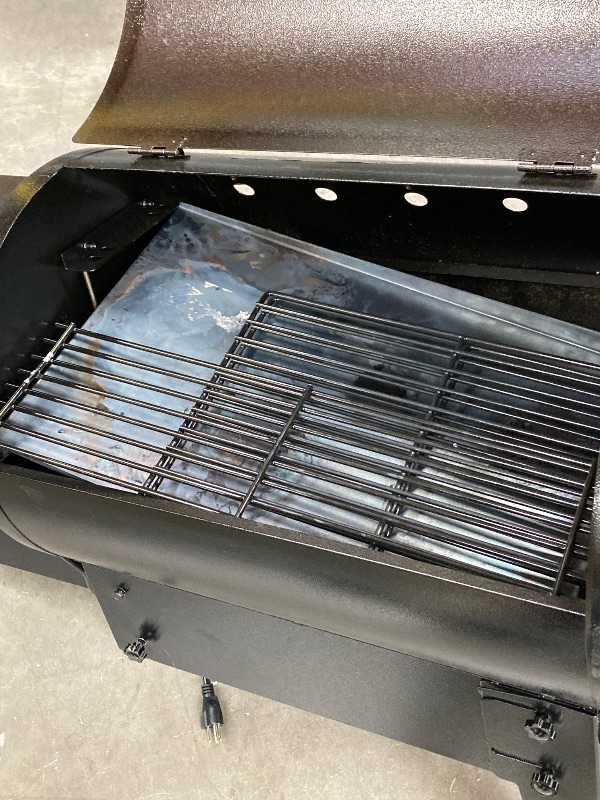 Photo 1 of ***PARTS ONLY - DAMAGED SELLING AS IS -PARTS ONLY***  

KingChii Wood Pellet Smoker & Grill BBQ with Auto Temperature Control, or Outdoor Patio RV, Bronze   