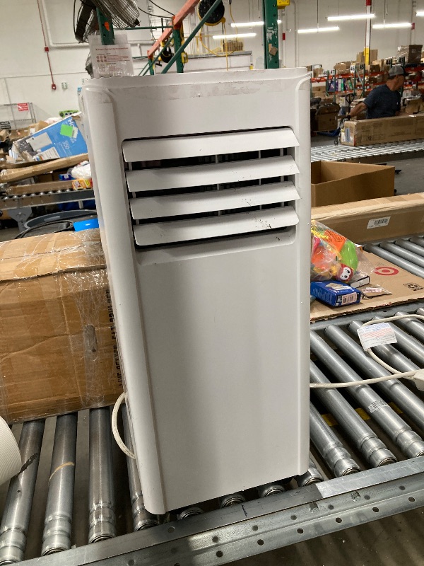 Photo 1 of  ***(MISSING REMOTE CONTROL, TEMP CTRL PANEL NOT FUNCTIONING PROPERLY, SOME SCUFFS/SCRATCHES, SIDE PANEL DENTS/BENT)***Electactic Portable Air Conditioners 10000 BTUs, Portable AC unit Cools Up to 450 sq.ft,3-in-1 Free Standing Cooling AC Unit with Fan & 