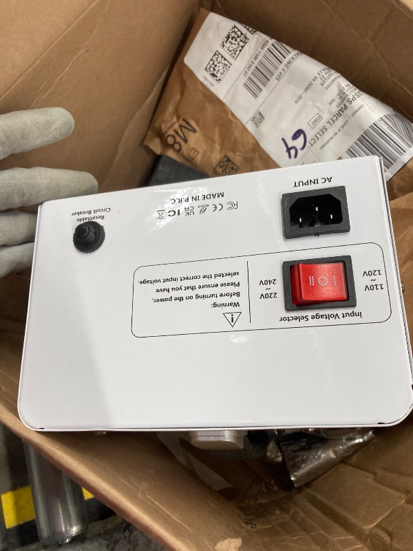 Photo 1 of 1500W Voltage Converter Transformer, Step Up 110V to 220V Power Converters, Resettable Circuit Breaker Protection