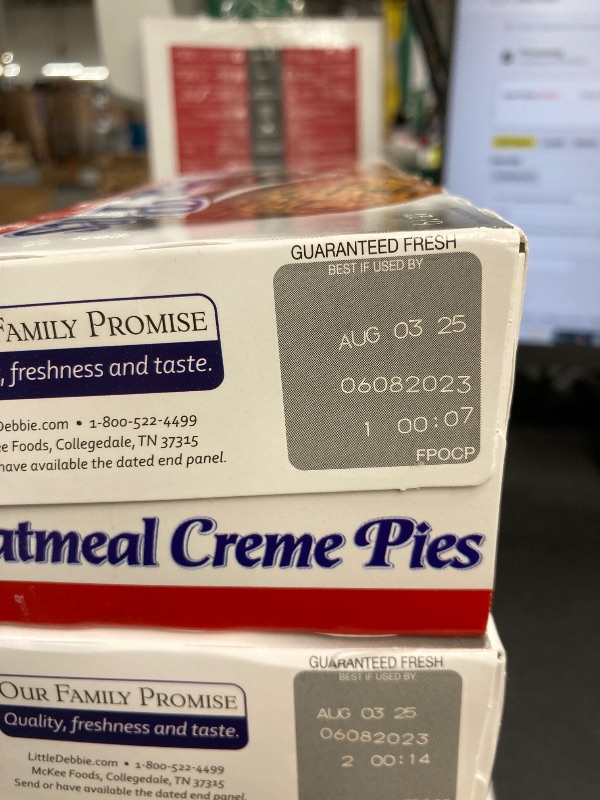 Photo 1 of **pack4**Little Debbie Oatmeal Crème Pie 16. 2 oz