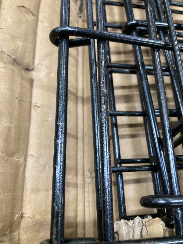Photo 1 of ***PARTS ONLY - USED, DUSTY/DIRTY, SOME RUST ON WIRE, MISSING BOTTOM -SELLING AS PARTS ONLY***
Midwest Homes for Pets Ginormous Double Door 54-Inch Dog Crate for XXL Dogs Breeds; Great Dane, Mastiff, St. Bernard, Drop Pin Assembly Requires Two People; Div
