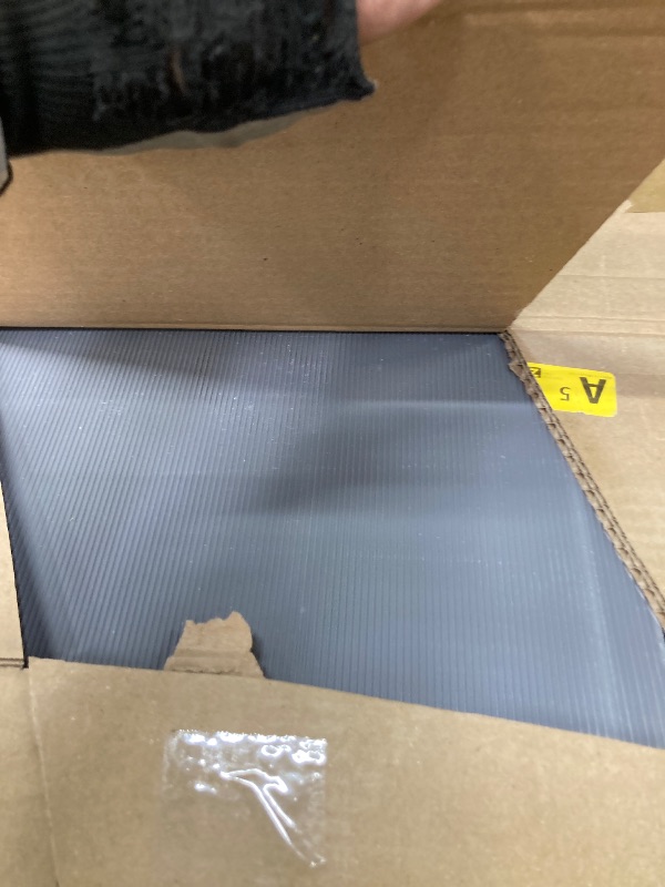 Photo 1 of ***PARTS ONLY -UNTESTED, SELLING AS IS)*** Keter Denali 200 Gallon Resin Large Deck Box with Double Wall 20mm Panels - Paintable and Drillable-Organization and Storage for Patio Furniture and Outdoor Items, Grey & Black