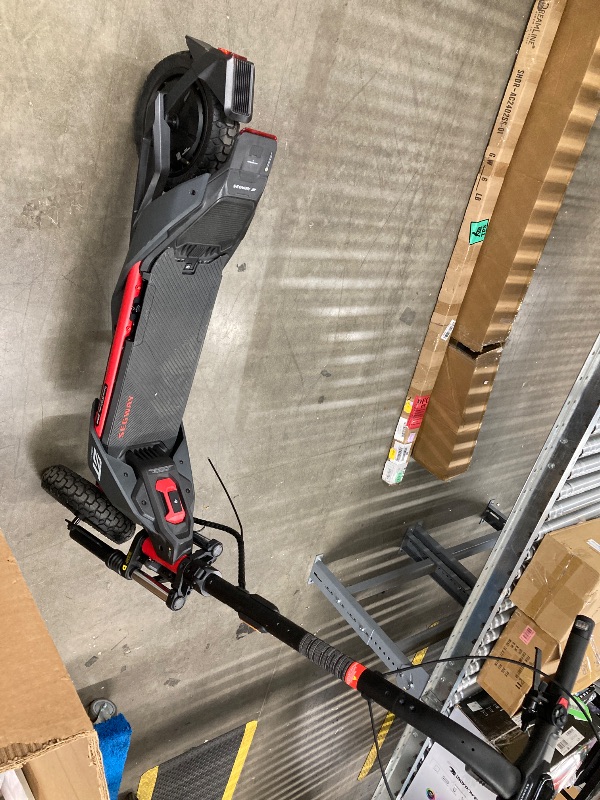 Photo 1 of **DAMAGED AND MISSING PARTS**Segway ZT3 Pro Electric Scooter, Up to 24.9 MPH, 43.5-Mile Range, Dual Suspension, Flash Charge, 1600W Peak Motor, Off-Road Scooter for Adults UL Certified (UL2272/2271)