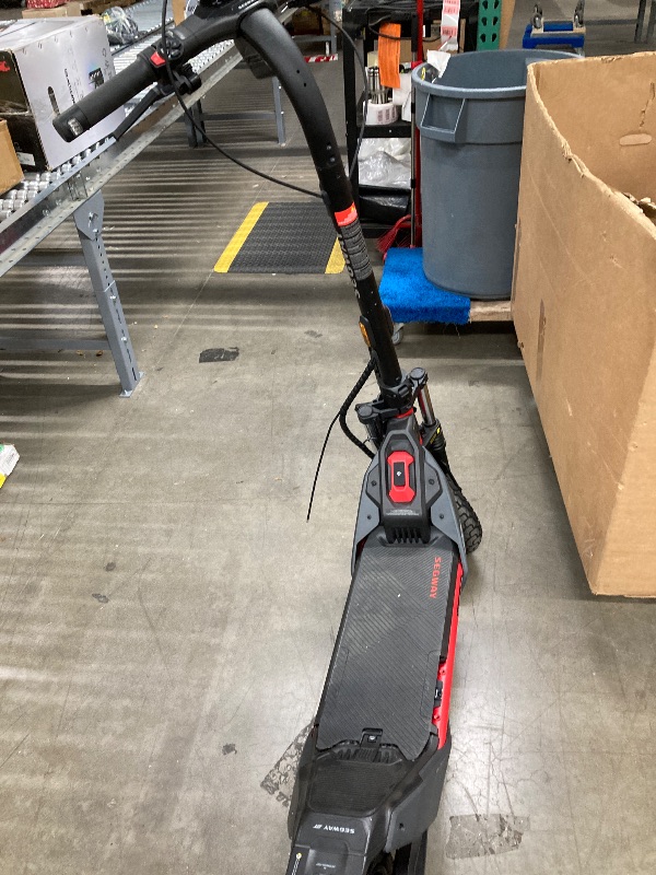 Photo 1 of **DAMAGED AND MISSING PARTS**Segway ZT3 Pro Electric Scooter, Up to 24.9 MPH, 43.5-Mile Range, Dual Suspension, Flash Charge, 1600W Peak Motor, Off-Road Scooter for Adults UL Certified (UL2272/2271)