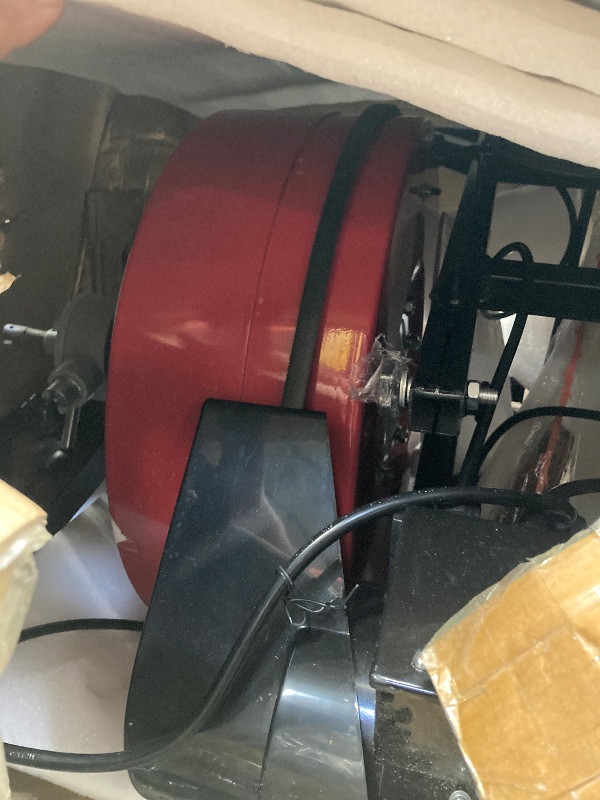 Photo 1 of **PARTS ONLY**100FT Electric Drain Cleaning Machine with 3/4 Inch Cable, 750W Auto Feed Portable Sewer Snake, Air-Activated Foot Switch, 6 Interchangeable Cutters for 4" to 8" Pipes