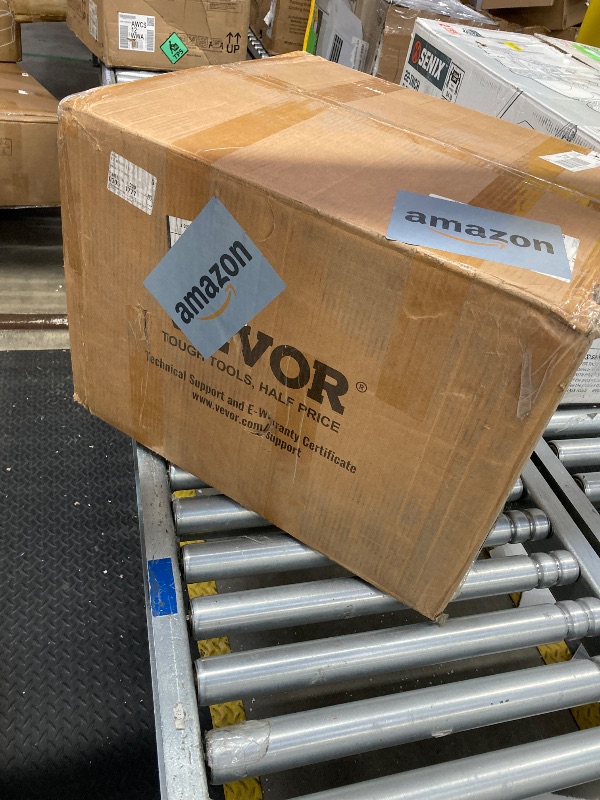 Photo 1 of ***(PARTS ONLY - DO NOT WORK, DOESN'T TURN ON -SELLING AS PARTS ONLY )*** 
VEVOR Drain Cleaner Machine 75Ft x 1/2Inch, 370W Drain Cleaning Machine Fits 1 Inch (25mm) to 4 Inch(100mm) Pipes, Portable Electric Drain Auger Cleaner with 8 Cutters, Gloves
