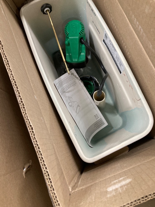 Photo 1 of ***(TANK ONLY -MISSING PART- SELLING AS IS)*** 
TOTO Drake Two-Piece Elongated 1.6 GPF TORNADO FLUSH Toilet with CEFIONTECT