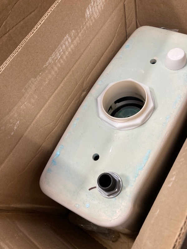 Photo 1 of ***TANK ONLY -INCOMPLETE SET-SELLING AS IS -TANK ONLY*** 
TOTO Drake  1.6 GPF TORNADO FLUSH Toilet with CEFIONTECT