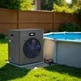 Photo 1 of 16,000 BTU Swimming Pool Heat Pump Electric Pool Heater for Above Ground Pools Up to 5,000 Gallons,Heating and Cooling Pool Water Heater 120V
