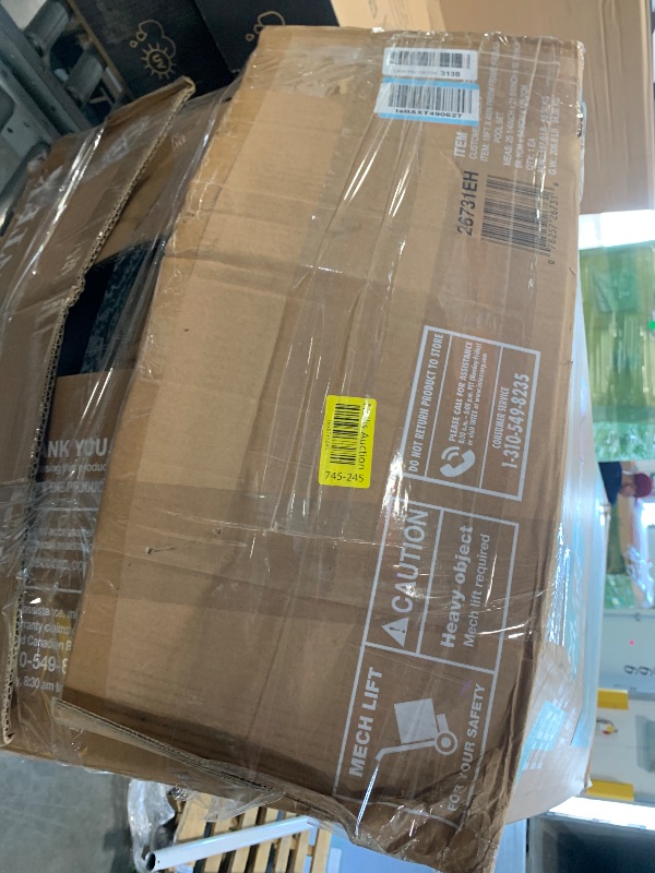 Photo 1 of ****MULTIPLE BOX SET**** Intex 26731EH Prism Frame Premium Above Ground Swimming Pool Set: 18ft x 48in – Includes 1500 GPH Cartridge Filter Pump – Removable Ladder – Pool Cover – Ground Cloth