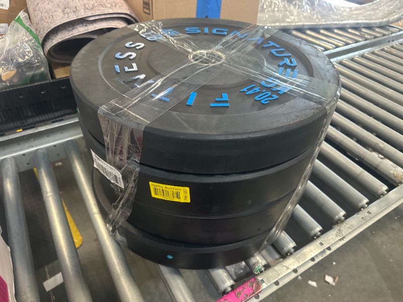 Photo 1 of [only 4 different weight plates] Fitvids Olympic Plates Set Including Complete Weight Set (10Lb to 55LB)