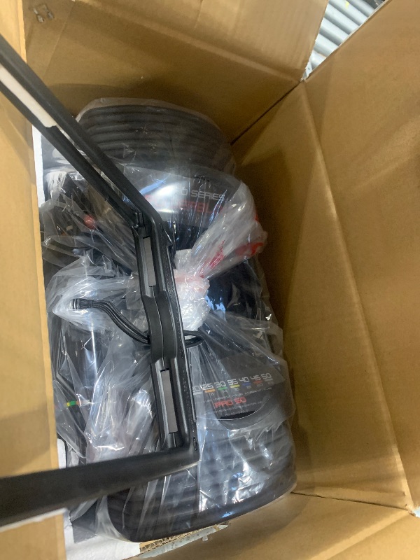 Photo 1 of [ONLY ONE BARBEL] PowerBlock Pro 50 Adjustable Dumbbells, Sold in Pairs, 5-50 lb. Dumbbells, Durable Steel Build, Innovative Workout Equipment, All-in-One Dumbbells