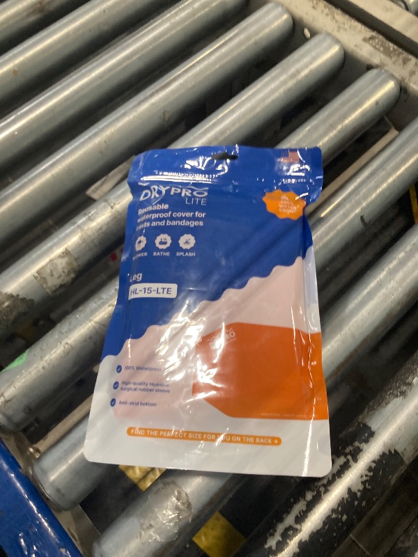 Photo 1 of DRY PRO Quick Seal Water Resistant Leg Cast Cover - Sized for both Kids and Adults - Ideal for Maintaining an Active Lifestyle - Large Half Leg – (HL-15-LTE)