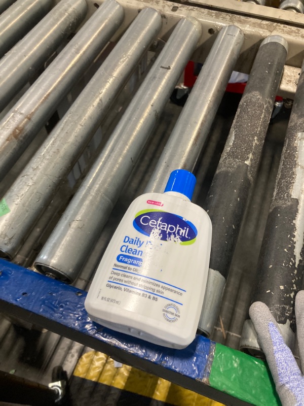Photo 1 of **missing pump nozzle**Cetaphil Face Wash, Daily Facial Cleanser for Sensitive, Combination to Oily Skin, 16 Oz, Fragrance Free, Gentle Foaming, Soap Free, Hypoallergenic