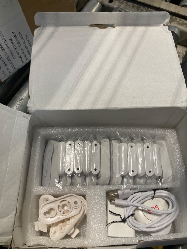 Photo 1 of **new open box return**GSM Smart Home Security Alarm Kit, Wireless WiFi Home Alarm System with Siren, PIR Motion Sensor, Remote Controls, Window/Door Sensor, Support SMS Push/APP Connection (24pcs kit)
