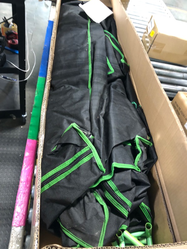 Photo 1 of **used-has "odor"-VIVOSUN P558 60"×60"×80" PRO Grow Tent, with Thick 1 inch Poles, Strengthened High Reflective Mylar Oxford Fabric, Extra Hanging Bars & High CFM Kit for Hydroponics Indoor Plant for AeroLight A200SE×3