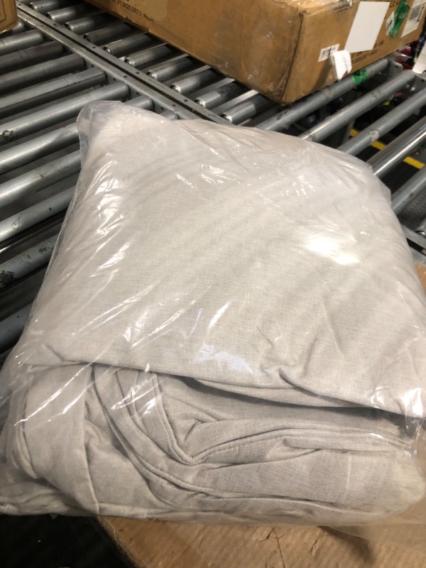 Photo 1 of **PARTIAL SET**The Sofa Cover Replacement is Custom Made for IKEA Ektorp 2 + 2 Sectional Corner Sofa. Cover Only. Ektorp Slipcover Replacement (2+2 Sectional, Beige Polyester)
