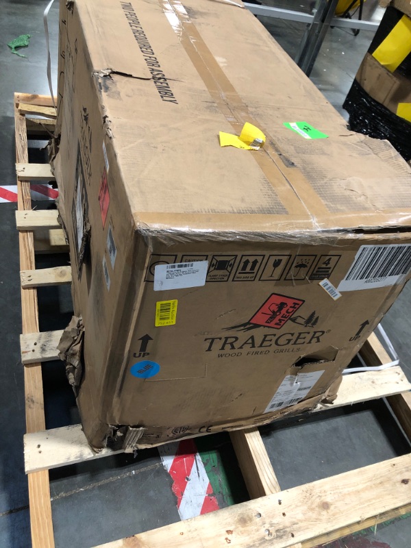 Photo 1 of **MISSING PARTS**Traeger Grills Pro 34 Electric Wood Pellet Grill and Smoker, Bronze, 884 Square Inches Cook Area, 450 Degree Max Temperature, Meat Probe, 6 in 1 BBQ Grill