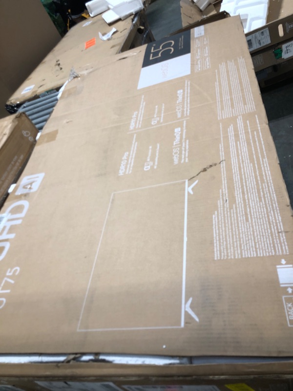 Photo 1 of **ONLY PARTS**LG 55-Inch Class UT75 Series LED Smart TV 4K Processor Flat Screen AI-Powered with Alexa Built-in (55UT7570PUB, 2024)