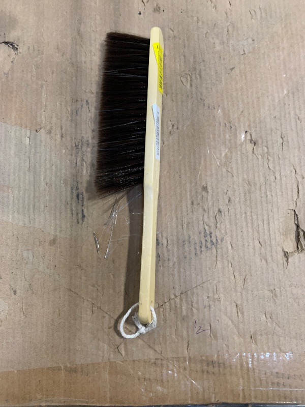 Photo 1 of 1 Pcs Wooden Dust Brush,Hand Broom with Lanyard Bench Brush with Long Wood Handle Outdoor Furniture Brush for Cleaning Car Bed Sofa Fireplace Couch and Clothes(Size:2 pcs)