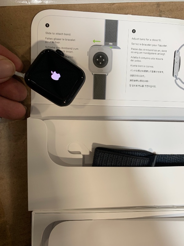 Photo 1 of [NOT THE SAME BOX] Apple Watch Series 3 [GPS 40mm] Smartwatch with Midnight Aluminum Case