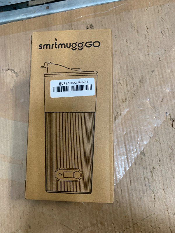 Photo 1 of  SmrtMugg GO Heated Coffee Mug, Travel Mug, 13.5 OZ. Smart Mug, Battery Powered Heated Coffee Mug, Great for Coffee and Tea, Snap on Magnetic Charging Cord, New and Improved (Mint Green)
