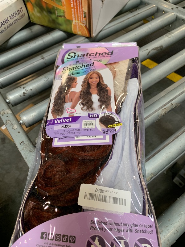 Photo 1 of -N-Go Snatched Glueless Lace Synthetic Wig - Velvet (P33350)