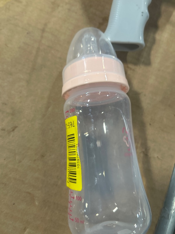Photo 1 of ** only one**Nenesupply Natural Baby Bottles Newborn Feeding Bottles Slow Flow Breastfeeding Bottle for Breastfed Babies Wide Neck 9oz Anti Colic Level 2 Nipple for 1+ Month Infant Replace Spectra Bottle Pumping