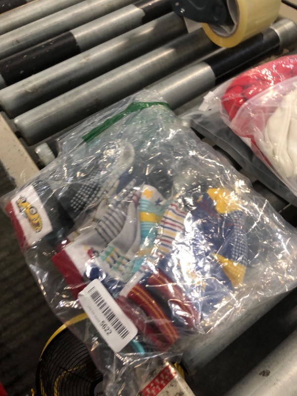 Photo 1 of  Multi Color Cars Toddler Boy Socks With Grippers Non Slip Crew Grip Socks for Boys Soft Comfy Cotton - 1T-3T Multi Color Cars - 12 Pack