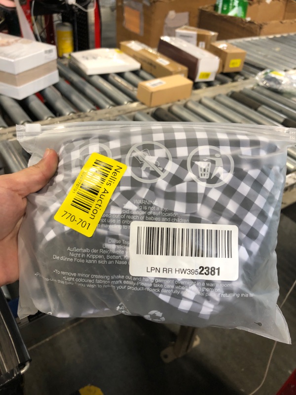 Photo 1 of SUUKSESS Women Sexy Tummy Control One Piece Swimsuits Halter Push Up Monokini Bathing Suits (Black Gingham, L)