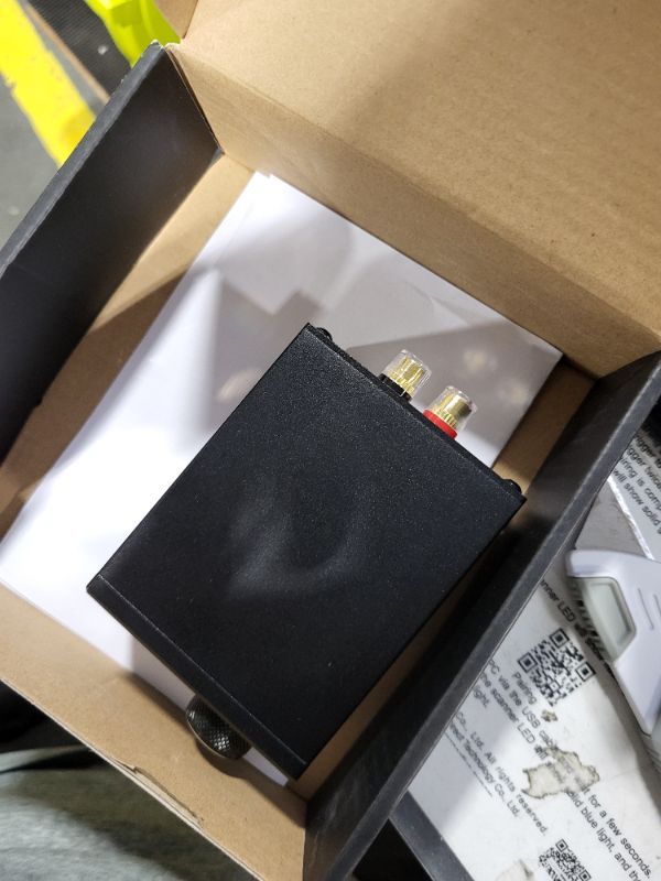 Photo 1 of ***cords missing**
Douk Audio Mini Bluetooth Amp, 100 watts Hi-Fi Digital Amplifier for Home Stereo Speakers with Treble/Bass Control, 3.5mm AUX Input (G3)