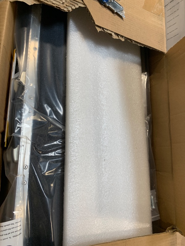 Photo 1 of VNN Portable Wheelchair Ramp 8FT, Non-Slip Aluminum Folding Handicap Ramp, Door Threshold Wheelchair Ramps for Home, Wheel Chair Ramp for Home Steps