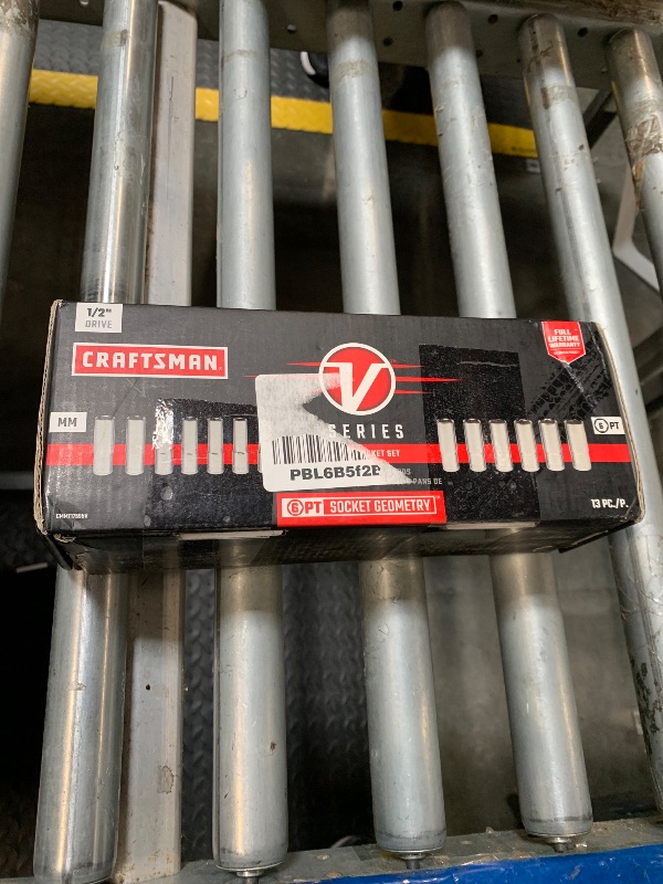 Photo 1 of CRAFTSMAN V-SERIES Socket Set, Deep MM, 1/2 Inch Drive, 13 Piece (CMMT17595V)