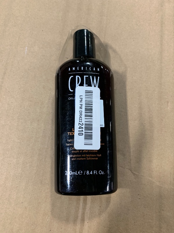 Photo 1 of  *** USED *** American Crew Men's Hair Texture Lotion, Like Styling Gel with Light Hold & Low Shine, 8.4 Fl Oz