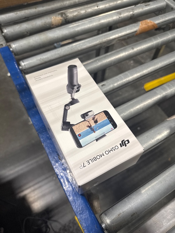 Photo 1 of DJI Osmo Mobile 7P Gimbal Stabilizer for iPhone, Android, Native Tracking, Lighting, 3-Axis Phone Gimbal, Quick Launch, One-Tap Edit, Built-in Extension Rod & Tripod, 10hrs Use, Phone Charging
